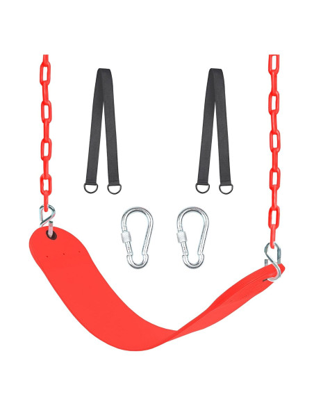 Asiento de Columpio Terapéutico NOSTIFY 68.6x14 cm Rojo