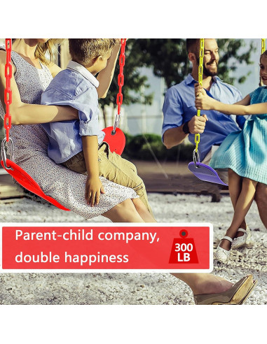 Asiento de Columpio Terapéutico NOSTIFY 68.6x14 cm Rojo