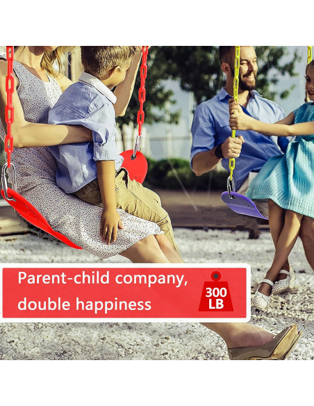 Asiento de Columpio Terapéutico NOSTIFY 68.6x14 cm Rojo