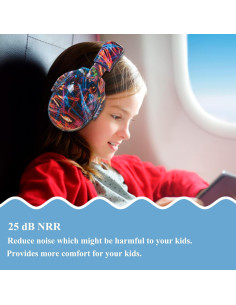 Auriculares Protectores Auditivos para Niños PROTEAR NRR 25dB 2