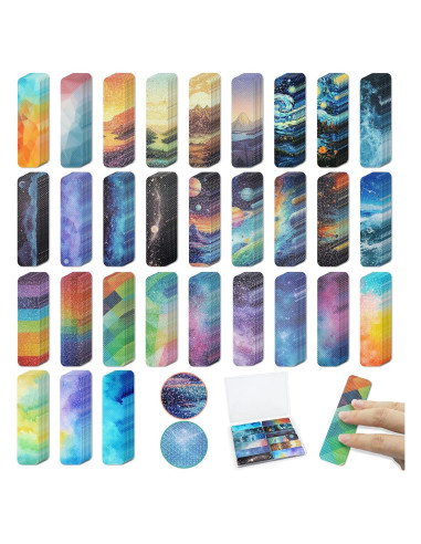 120 Etiquetas Sensoriales TOEMUR para Alivio de Ansiedad