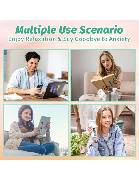 120 Etiquetas Sensoriales TOEMUR para Alivio de Ansiedad