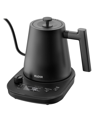 Hervidor Eléctrico KLEAH Cuello de Ganso 0.8L Control Temperatura