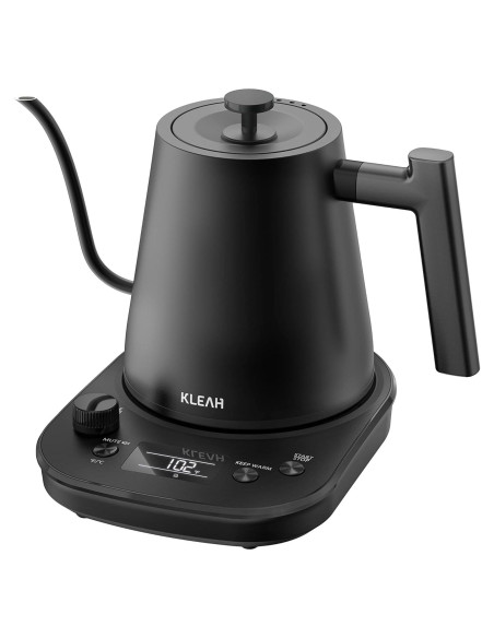 Hervidor Eléctrico KLEAH Cuello de Ganso 0.8L Control Temperatura