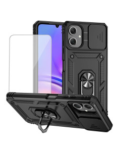 Funda Protectora para Samsung Galaxy A06 con Soporte y Vidrio Templado