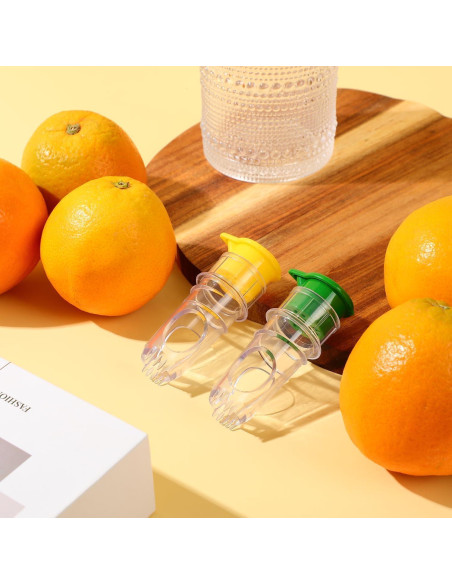 Juego de 2 exprimidores manuales Genérico para cítricos