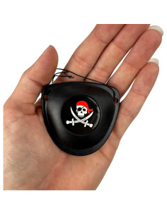 Accesorios de disfraz de pirata Needzo para Halloween - Telescopio, parche ocular y brújula 2