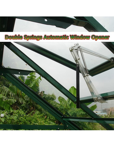 Abridor Automático de Ventanas de Invernadero Stedan Doble Resorte