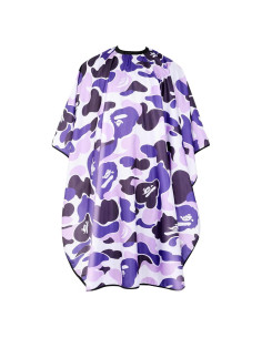 Capa de Corte de Cabello Profesional Nylon Impermeable 160x142 cm