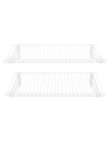 Kit de Estantería Rubbermaid Configurations 66 cm - 2 Estantes Blancos