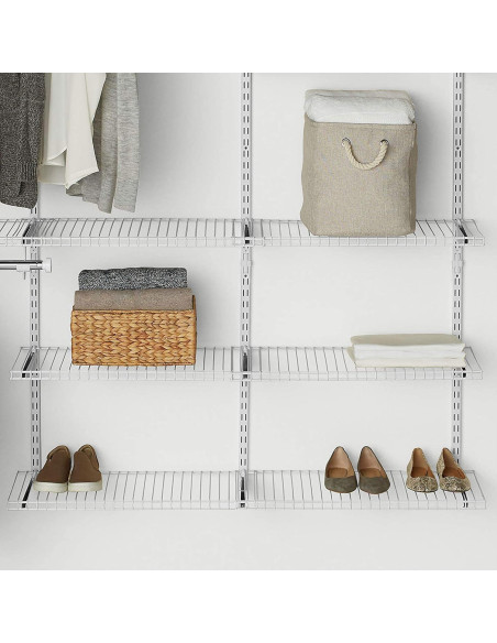 Kit de Estantería Rubbermaid Configurations 66 cm - 2 Estantes Blancos Kit de Estantería Rubbermaid Configurations 66 cm - 2 Estantes Blancos