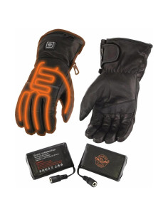 Guantes calefaccionados impermeables Milwaukee Leather para hombres