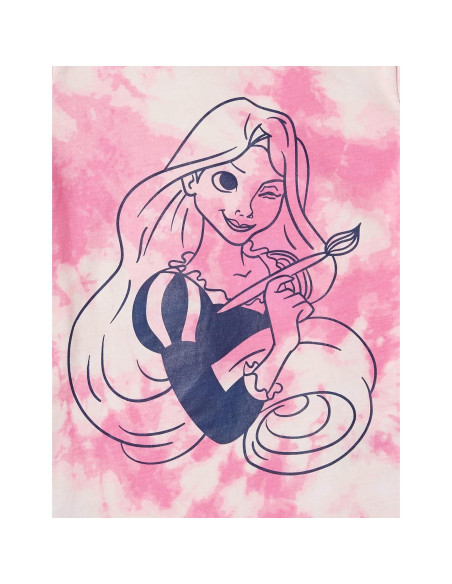 Camisetas de Manga Corta Amazon Essentials Niñas - 4 Pack Princesa