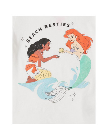 Camisetas de Manga Corta Amazon Essentials Niñas - 4 Pack Princesa