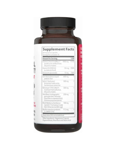 Suplemento Inmunológico LifeSeasons Inicio Rápido 60 Cápsulas