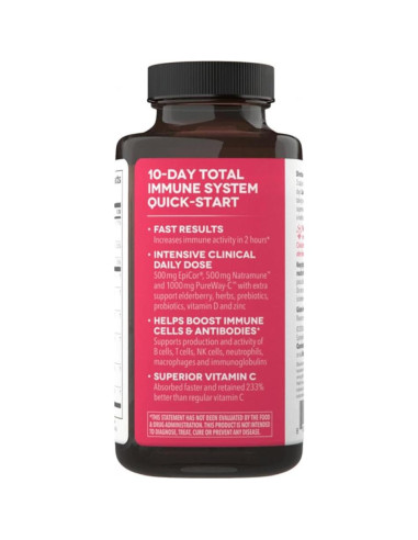 Suplemento Inmunológico LifeSeasons Inicio Rápido 60 Cápsulas