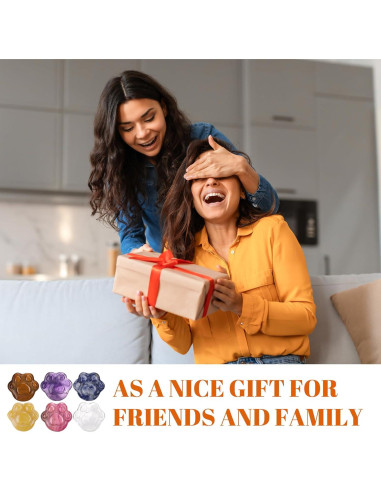 12 Piedras de Preocupación BBTO Multicolor para Ansiedad