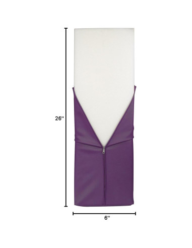 Bolster Semirredondo Master Massage 66 cm Púrpura
