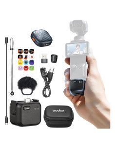 Micrófono Lavalier Inalámbrico Godox Cube-OP3 para DJI Pocket 3