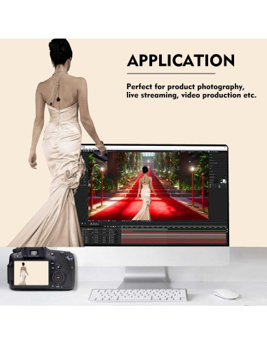 Fondo de Fotografía Crema TERSUM 1.52x2.13m para Retratos