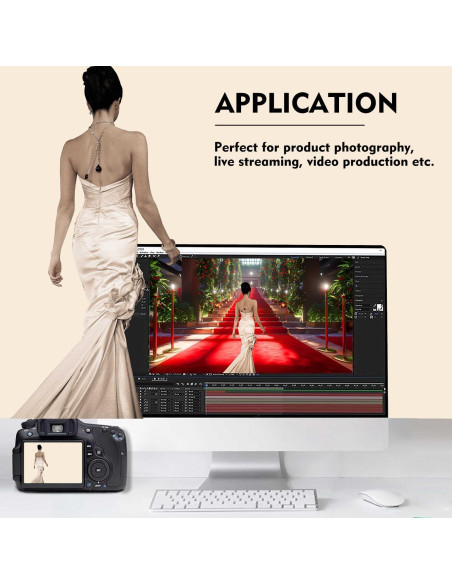 Fondo de Fotografía Crema TERSUM 1.52x2.13m para Retratos Fondo de Fotografía Crema TERSUM 1.52x2.13m para Retratos