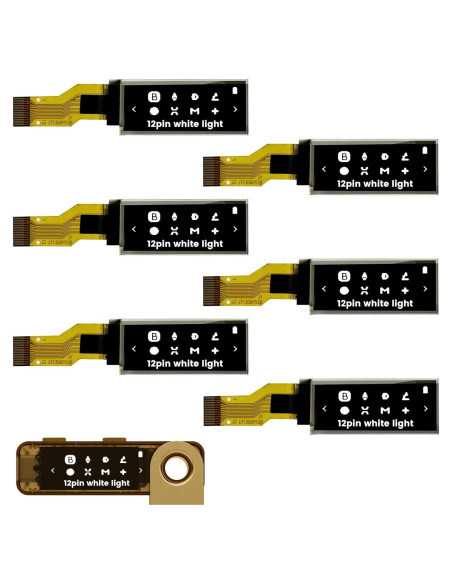 Módulo Pantalla OLED 0.91" Elecsung 128x32 6 Piezas