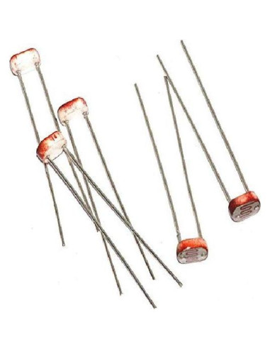 200 Piezas LDR 5MM Fotoresistor Chironal Resistencia Luz