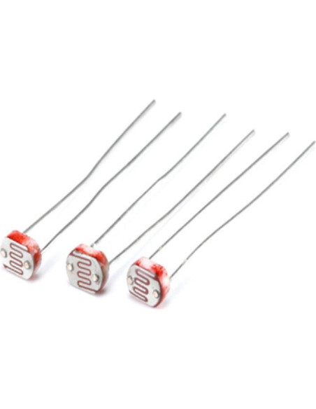200 Piezas LDR 5MM Fotoresistor Chironal Resistencia Luz