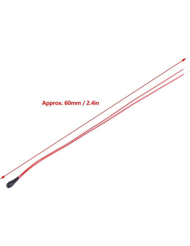 Termistores NTC 5K Garosa 10 Piezas 60mm Alta Sensibilidad