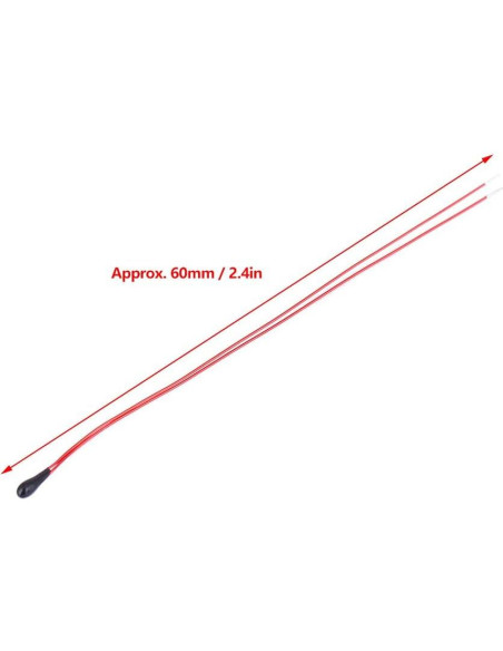 Termistores NTC 5K Garosa 10 Piezas 60mm Alta Sensibilidad