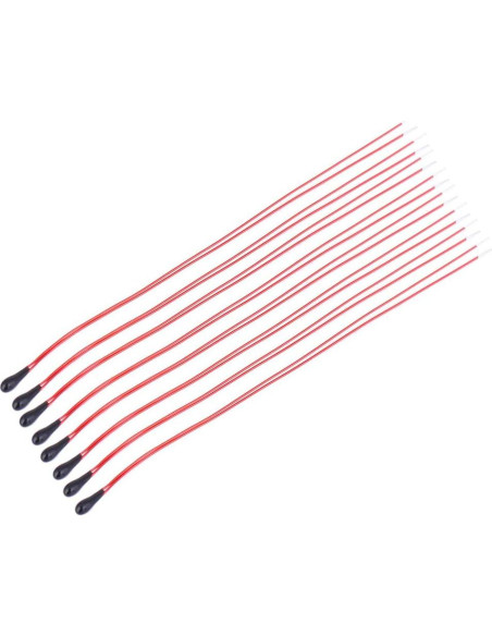 Termistores NTC 5K Garosa 10 Piezas 60mm Alta Sensibilidad