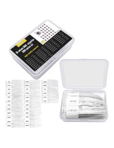 Kits de Capacitores SMD 0603 VANXY 600Pcs 1pF-10F
