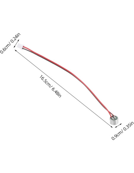 5 Micrófonos de Condensador Electret Toddmomy - Grabación Profesional