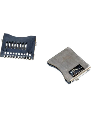 20 Piezas Conectores Micro SD TF Tarjeta de Memoria Genérico