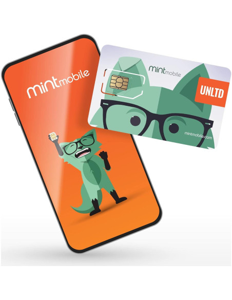 Plan de teléfono Mint Mobile 3 meses ilimitado 5G