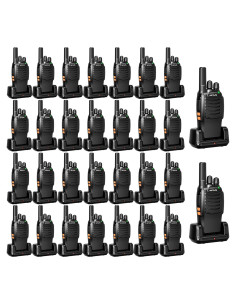 Walkie Talkies Retevis H-777 Recargables 30 Paquete Negro