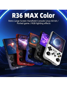 Consola de Juegos Portátil R36MAX 4" HD 64G Batería 4000mAh 2