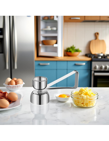 Abridor de Cáscara de Huevo Jowxsx de Acero Inoxidable