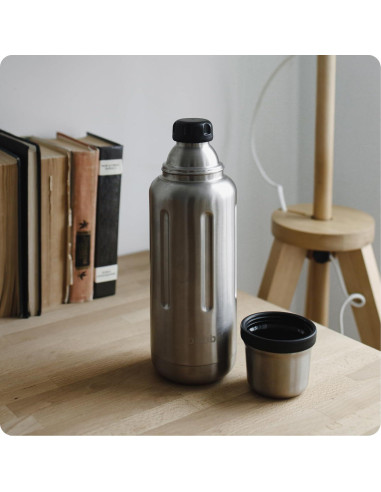 Botella de Agua Aislada Bobber 34 oz Acero Inoxidable Mate