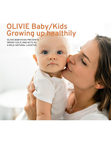 Aceite Calmante para Bebés OLIVIE 250ml - Suplemento Omega-3 Orgánico