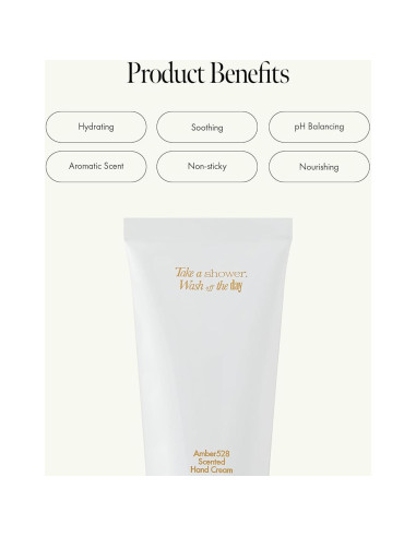 Crema de Manos Amber528 Vegana 50 ml - Hidratante Yuzu