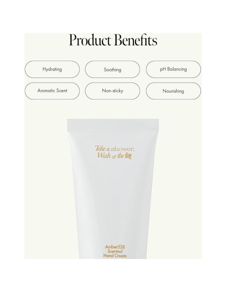 Crema de Manos Amber528 Vegana 50 ml - Hidratante Yuzu