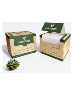 Toallas desechables ultra absorbentes Verttech 100 unidades