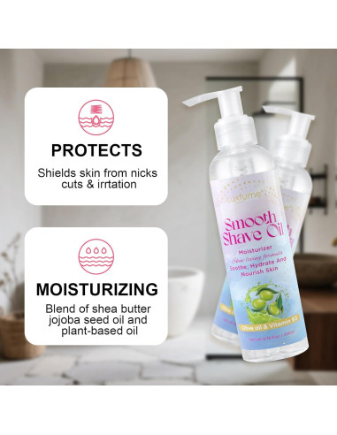 Aceite de Afeitar para Mujeres Luxfume 199.5 ml - Hidratante