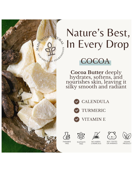 Gel de Ducha Hidratante Edenika Botanicals 473 ml Manteca de Cacao