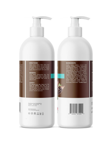 Gel de Ducha Hidratante Edenika Botanicals 473 ml Manteca de Cacao