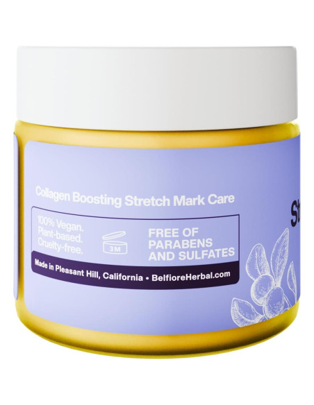Bálsamo Natural Belfiore Herbal 56.7g - Repara Estrías y Cicatrices