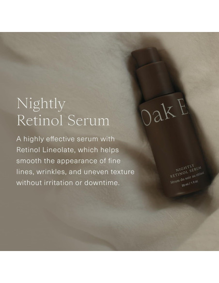 Suero Nocturno Antienvejecimiento Oak Essentials 28 g Retinol