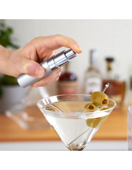 Atomizador de Martini Verdadero 15ml Vidrio Rellenable