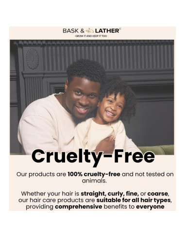 Mist Hidratante para Cabello Bask & Lather 227 ml - Acondicionador Sin Enjuague